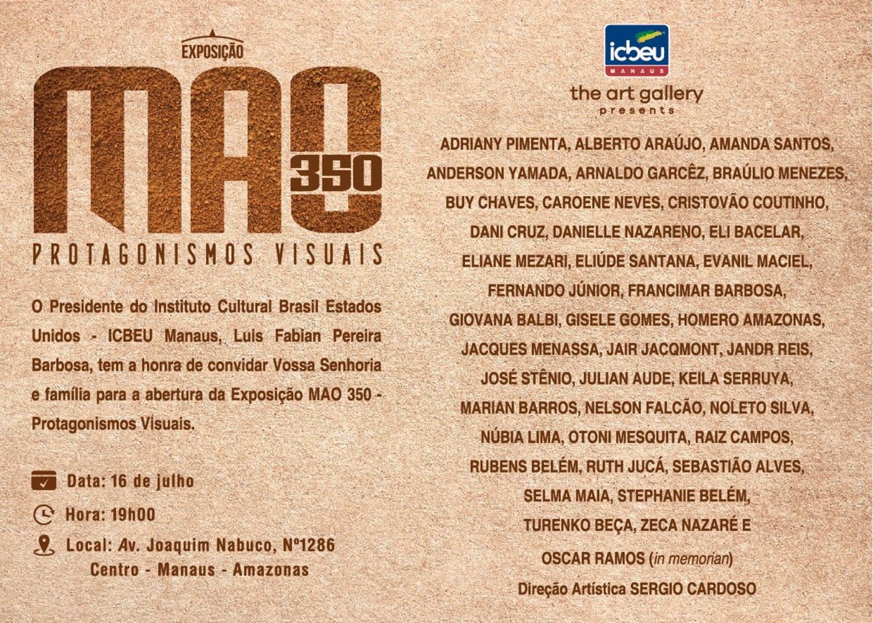 Foto MAO350 Protagonismos Visuais, no ICBEU - Imagem 0