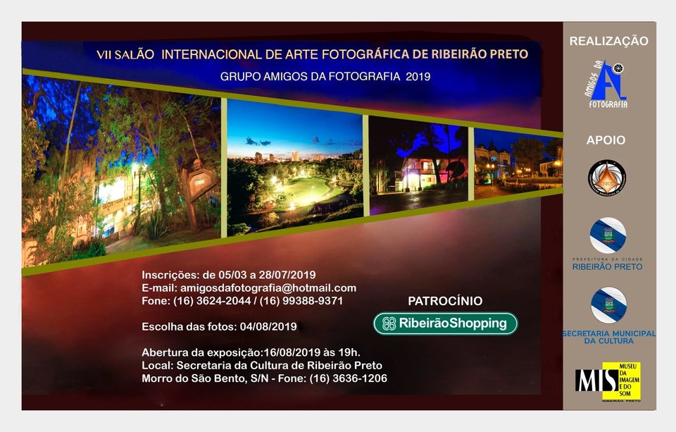 VIII Salão Internacional de Arte Fotográfica de Ribeirão Preto SP VIII Salão Internacional de Arte Fotográfica de Ribeirão Preto SP