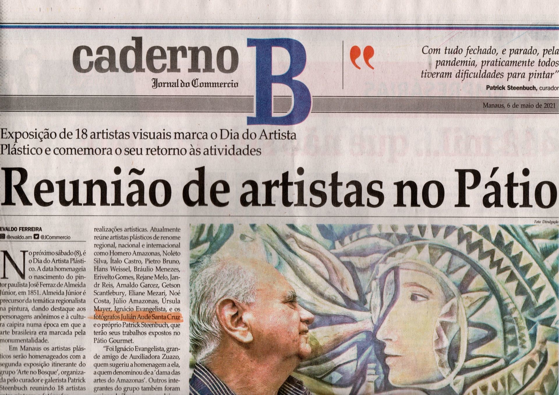 Foto Expo Ärte No Bosque, Jornal do Comercio - Imagem 0